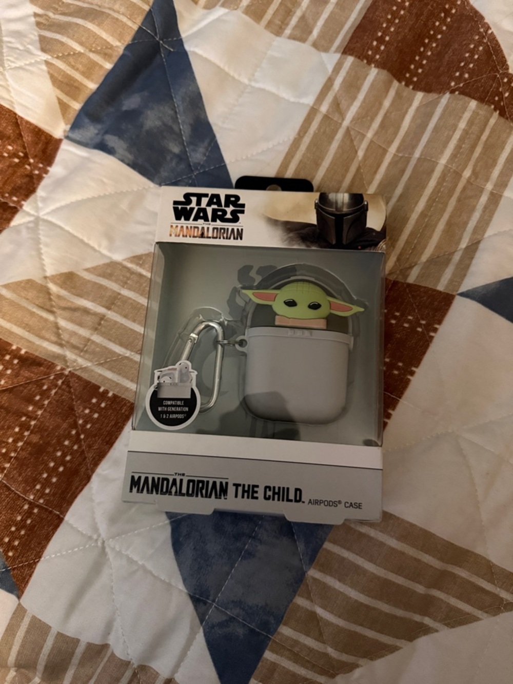 Star Wars Black and White Silicone AirPods Case